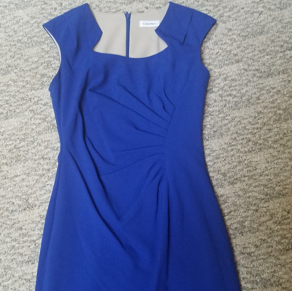 Calvin Klein Royal Blue dress